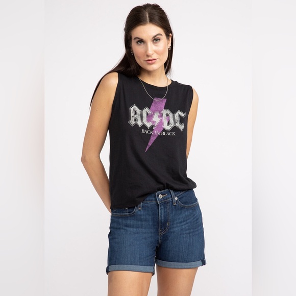 AC/DC | Tops | Acdc Back In Black Muscle Tank R67 | Poshmark
